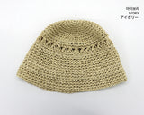 Wako Summer Straw Bucket Hat
