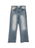 Kaise Washed Semi-Flare Jeans