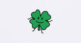 Drawing Clover Back Logo Short Sleeve Tee