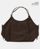 [Bobusang Bag] Mukun Belt Big Shopper Leather Shoulder Bag