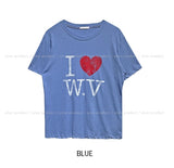 Vintage Love Lettering Overfit Short Sleeve