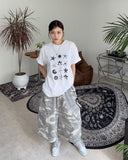 Hirosha Camo Bermuda Cargo Pants