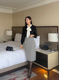Hepin Ribbon Tie Blouse