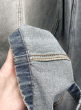 Nant Curved Cut Washed Denim