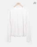 Uel Wavy Fine Ribbed Knit