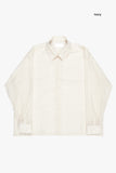 Extremely thin over check shirt