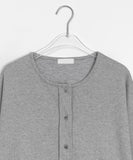 Kekoni Crop Basic Cotton Cardigan