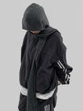 Dissen fleece track zip-up