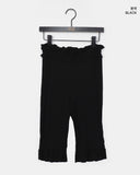 Zabel Rib Frill Capri Pants