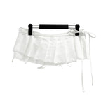 Dema Pleated Wrap Skirt