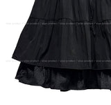 Mien Dot Layered Midi Skirt