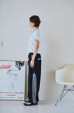Curved Line Track Pants