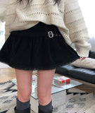 Bebe Corduroy Lace Belted Skirt Pants