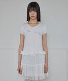 Muta Frill Puff T-Shirt