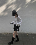 Giru Wrinkle Long Muffler