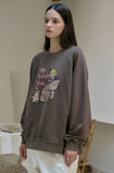 My Love Raglan Pigment Sweatshirt