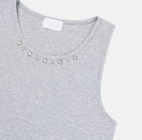 Ranger Rivet Ribbed Sleeveless