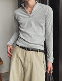 Boot Raglan Half Zip-Up Muscle Tee