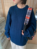 [unisex] Centory Cable Over Round Knit