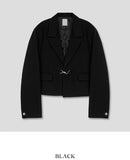 Will buckle cropped blazer
