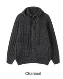 Ender Toggle Hooded Knit Cardigan