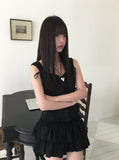 Risun Ribbon Strap Off Sleeveless Blouse