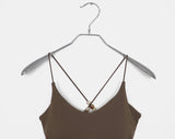 Ward Biz Slim Fit Crop Sleeveless