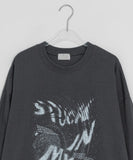 Kan Love Printing Over Long Sleeve Tee