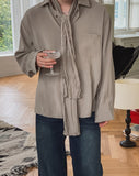 Sailor Silky Pocket Overshirt