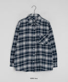 Otsuki pocket check shirt