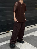 Nylon Double Cargo Pants