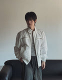 Hi-Lo Zipper Banded Jacket