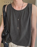 Flee Heart Pigment Sleeveless