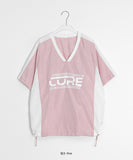 Chumin Sporty Color Matching Nylon Over Short Sleeve Tee