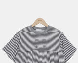 Burnett Double-Button Short Sleeve T-Shirt