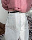 Sehen Curved Wide Cotton Pants