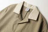 Bliss Open Collar Half Shirt