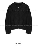 Bless round two-way crop jacket