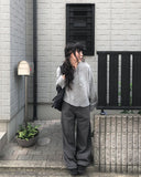 [A/M] Ket Back Bijo Autumn Wide Pants