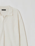 BUTTER CREAM KNIT SHIRTS