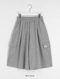 Pept Patch Banding Cargo Bermuda Pants