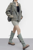 Poeul String Denim Boots