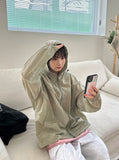 [unisex] Duque Summer Nylon Hood Over Wind Jumper