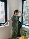 Hiken Nylon Cargo Long One Piece