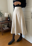 Evea A-line knit skirt