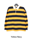 Piel Stripe Collar Tee