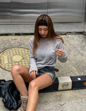 Eto Summer See-through Shoulder Slit Knit