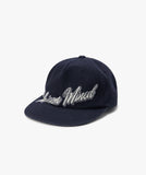SCRIPT TYPE APPLIQUE BALL CAP