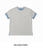 Robben Color Matching Roll-up Short Sleeve T-shirt