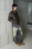 A-2 Washing Leather Jacket